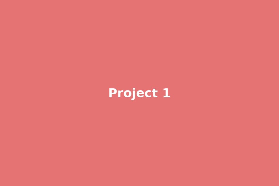 Project 1